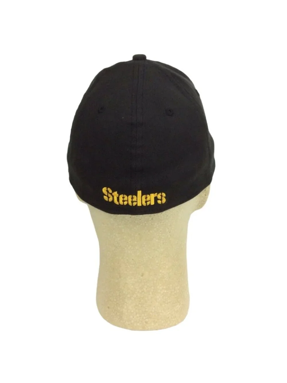 Pittsburgh Steelers New Era 39Thirty Fitted Hat Cap Size M/L Black & Yellow